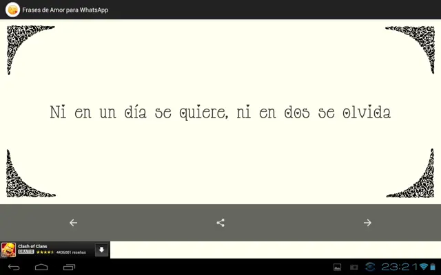 Frases de Amor para WhatsApp android App screenshot 0